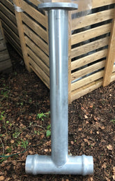 Intermediate Hydrant Tee F/F x 100mm FLANGE