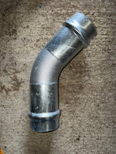 Bend Mechanical Galvanised Steel 45 Degree F/F