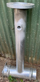 End Hydrant Tee Flange inc end plate & socket for air valve