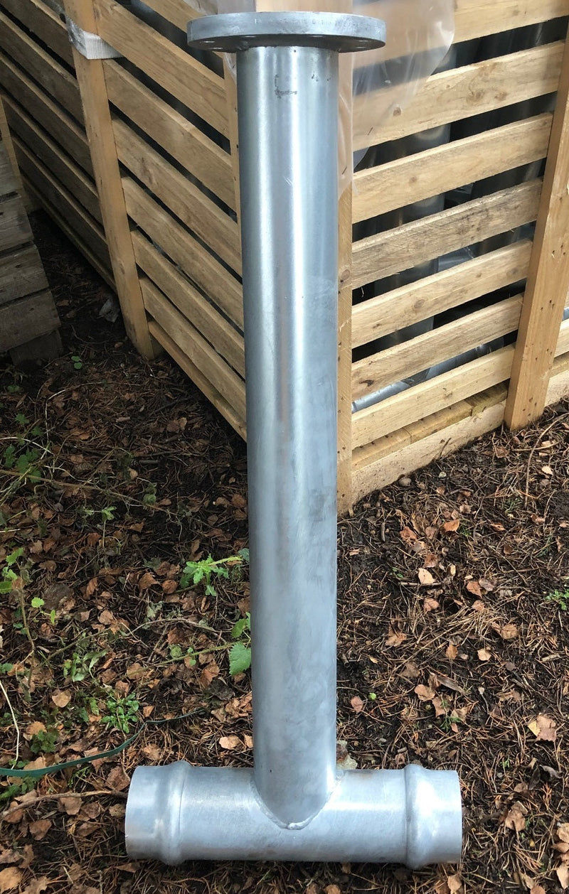Intermediate Hydrant Tee F/F x 100mm FLANGE