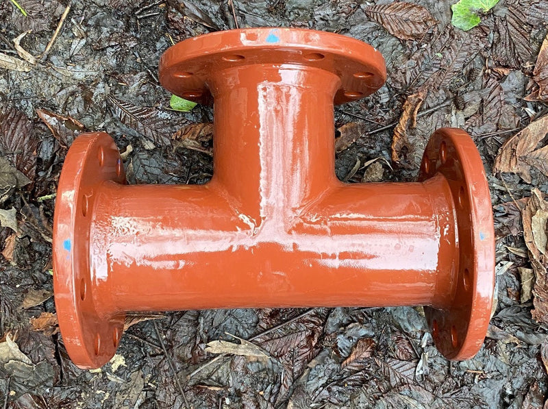 Tee Ductile All flanged