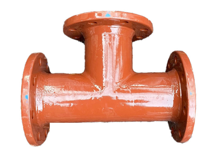 Tee Ductile All flanged