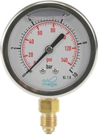 Pressure Gauge (Glycerine Filled)
