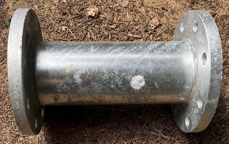 Flanged spacer